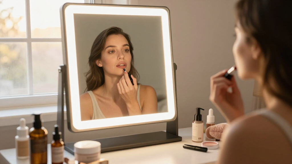 professional makeup vanity mirror with lights