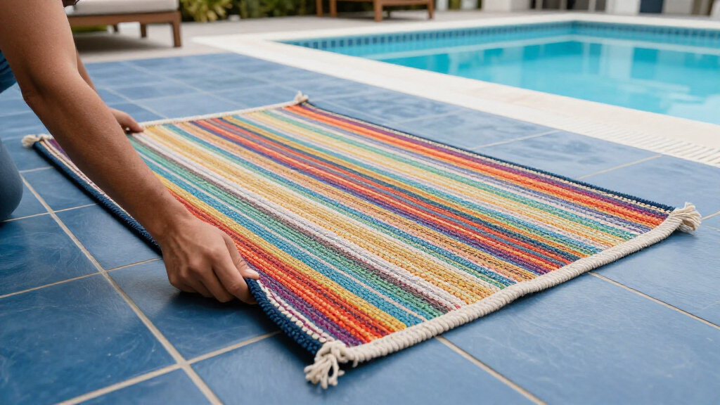 outdoor rugs for pool decks
