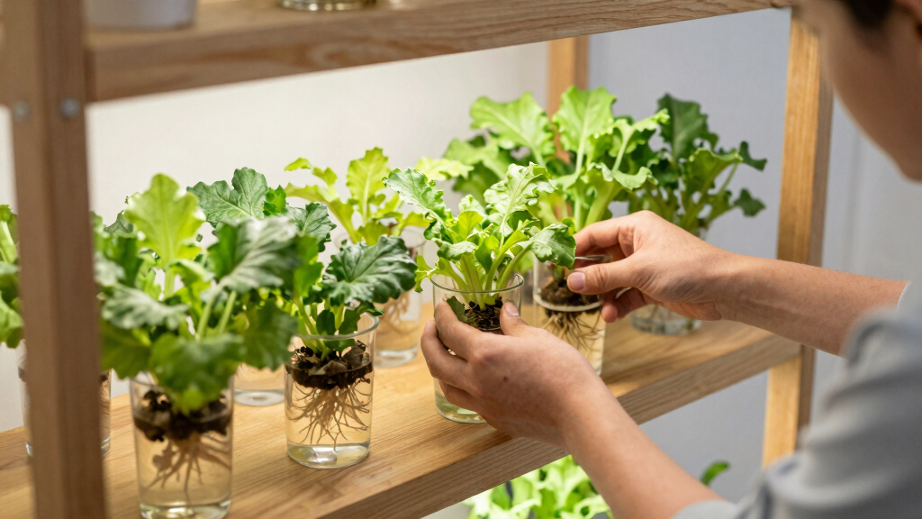 best hydroponic bookshelf garden