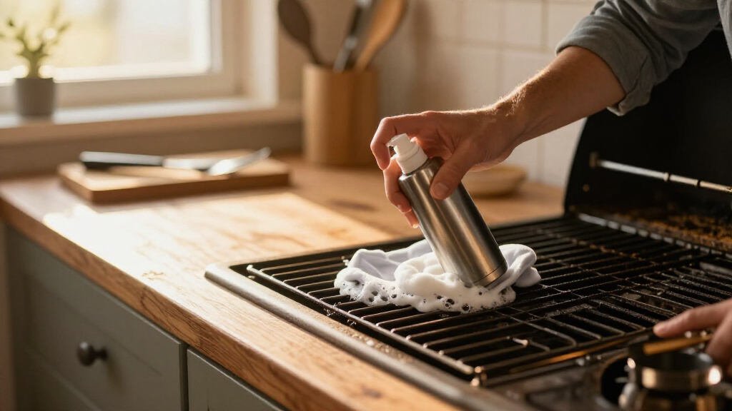 stainless steel cleaner for grills