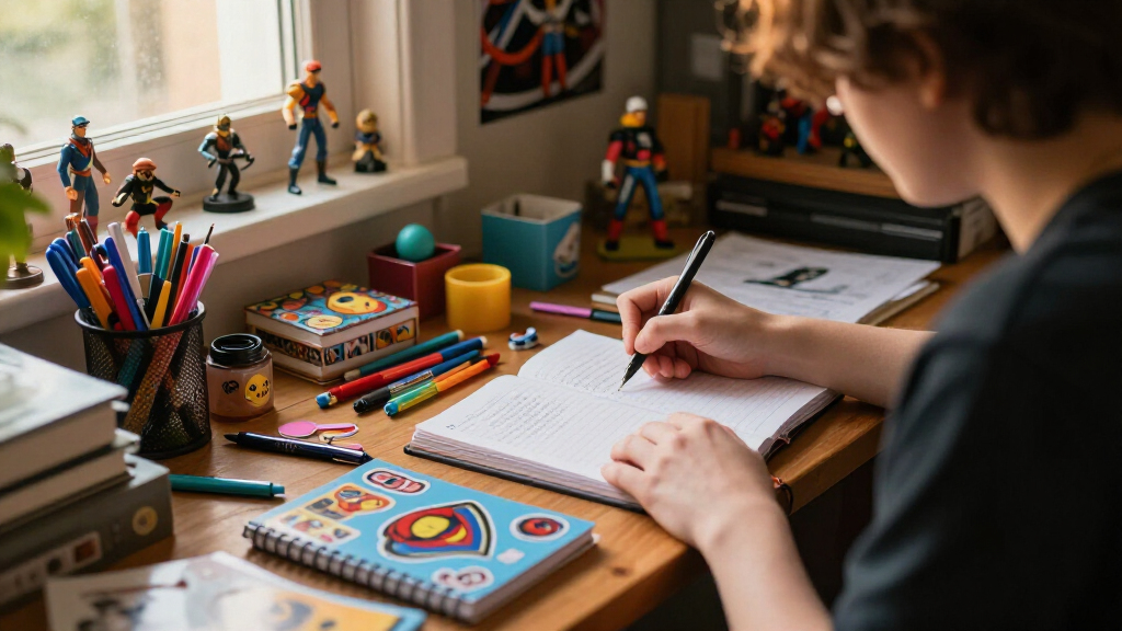 pop culture themed stationery