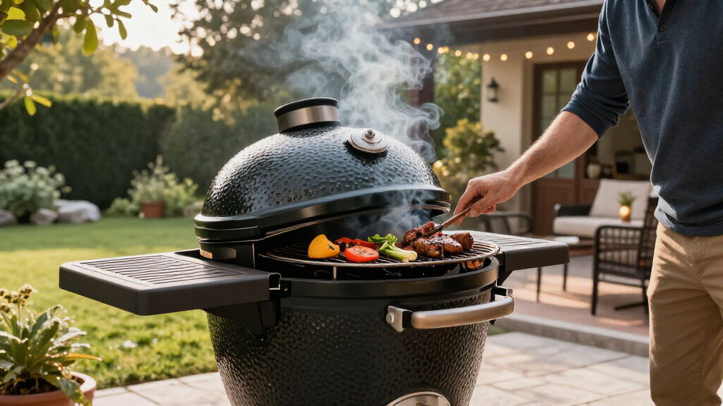 kamado grills luxury