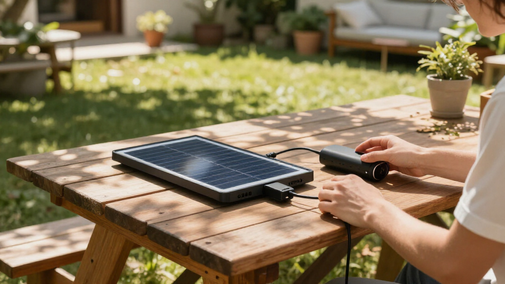 solar panel outdoor chargers