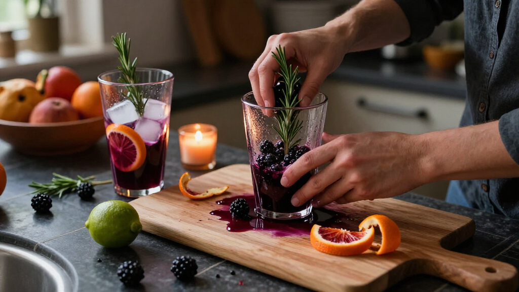 Halloween cocktail mixers
