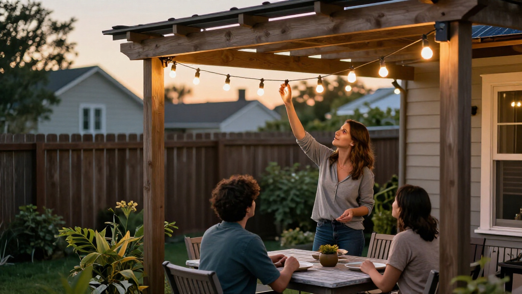 solar string lights