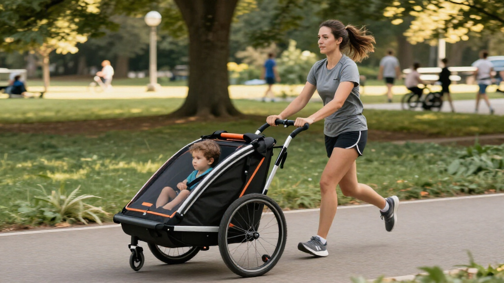 convertible bike trailer jogger