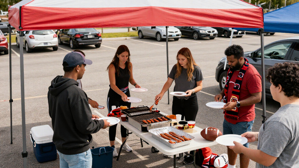 football tailgate canopies