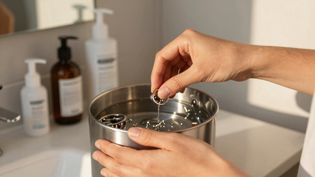 best ultrasonic cleaner for titanium piercing jewelry