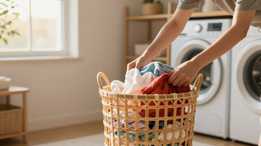 laundry hampers stylish