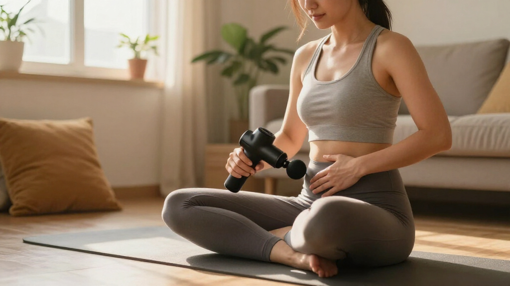 massage guns for postpartum pelvic pain