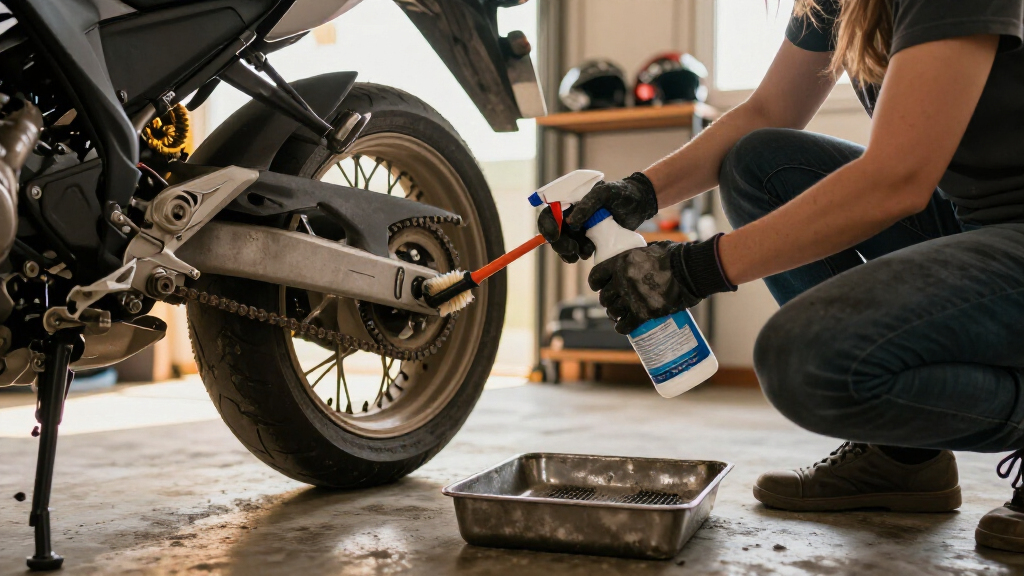 motorcycle chain cleaning kits