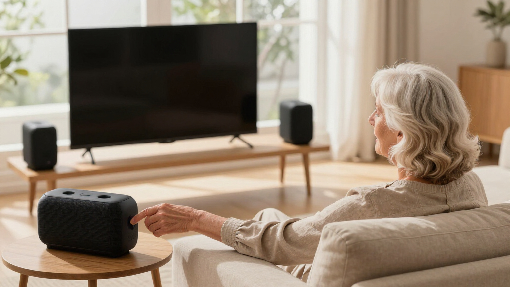 best wireless tv speakers for hard of hearing seniors