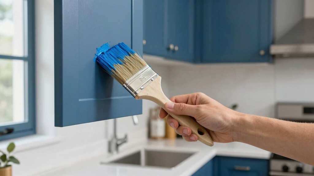 best blue cabinet paints
