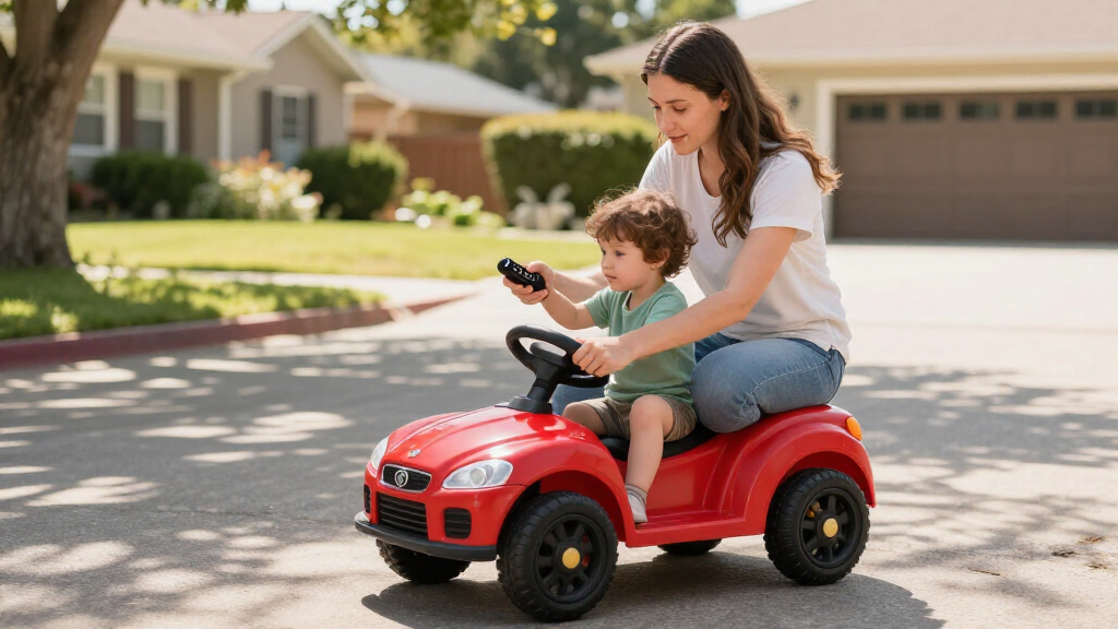 24v ride on with parental remote control