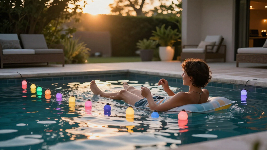 floating pool lights for parties