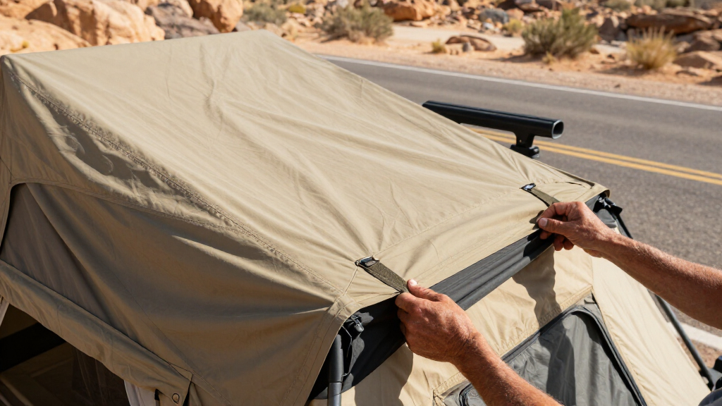best heavy-duty rooftop tent for desert road trips