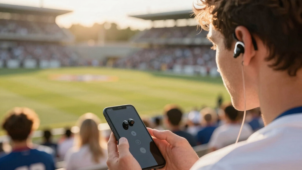 hearing aids for sports fans