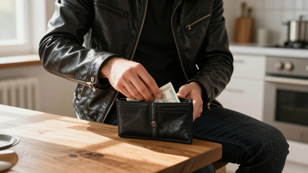 luxury mens leather wallets