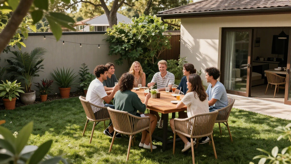 outdoor dining set 7 piece