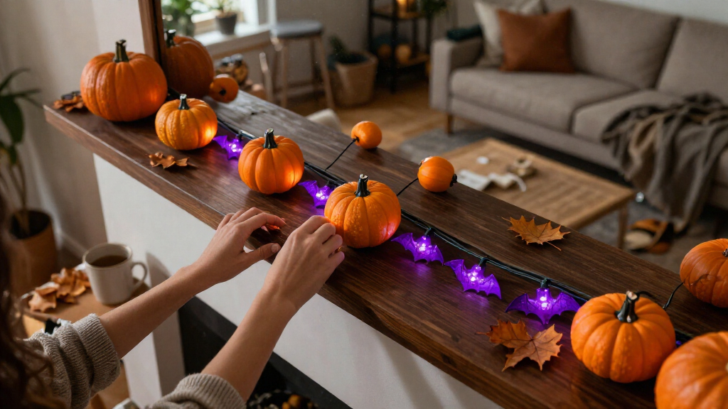 Halloween decorative string lights