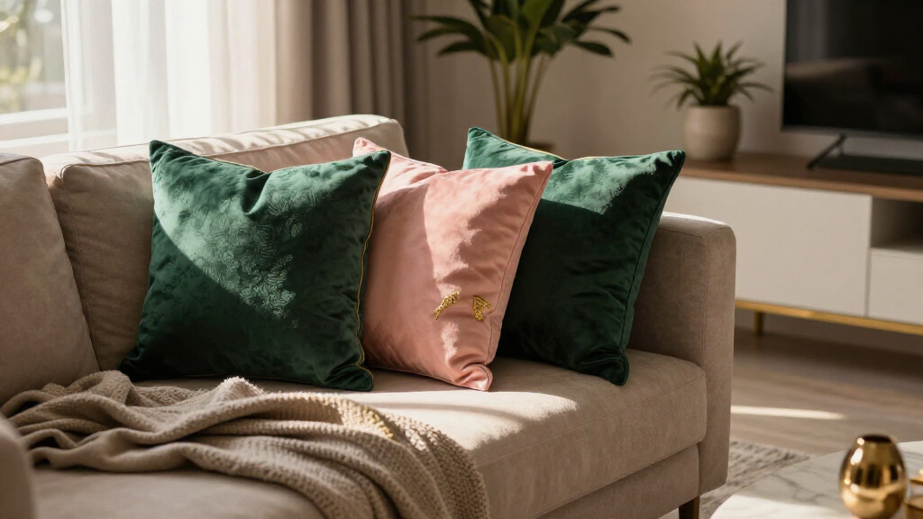 luxury decorative throw pillows