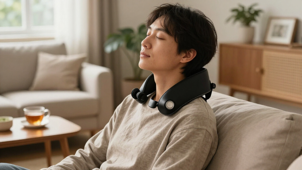 neck and shoulder massager shiatsu premium