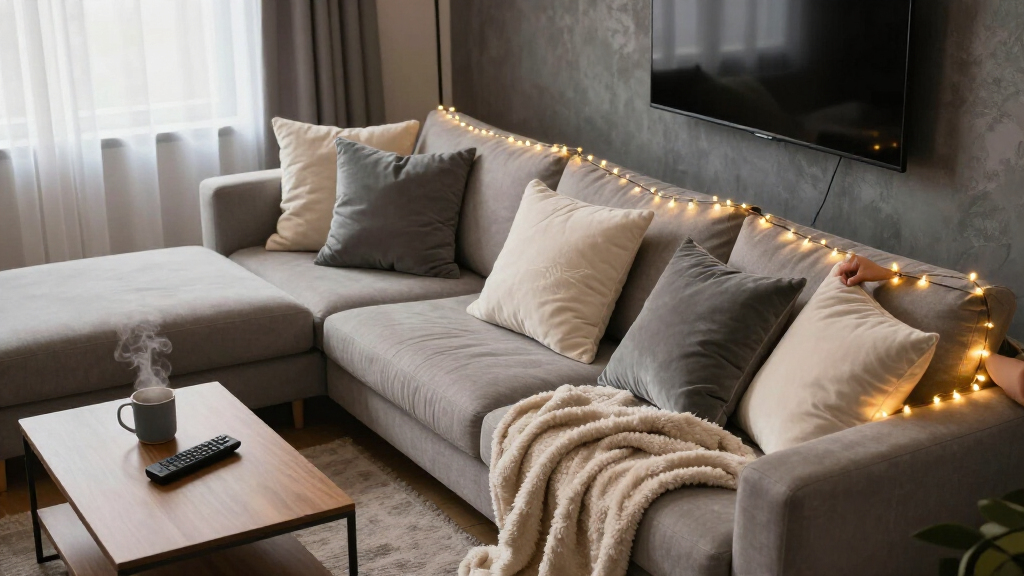 cozy media room accessories