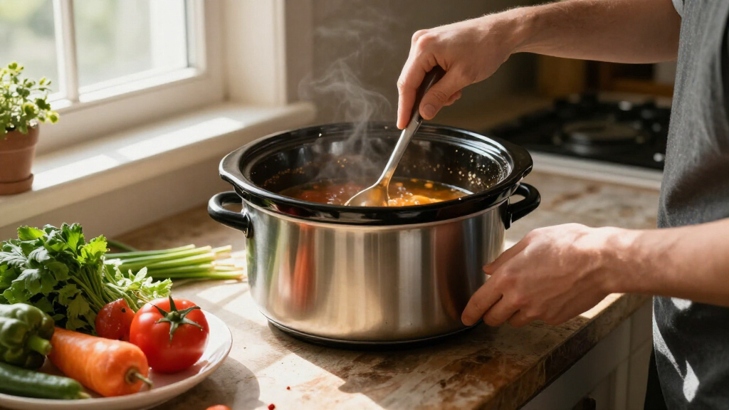 slow cooker large capacity premium