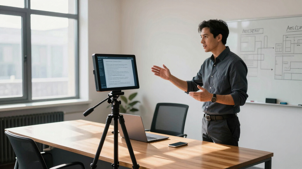 best teleprompters for coaching businesses