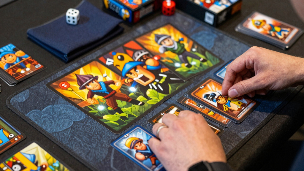 competitive trading card game playmats