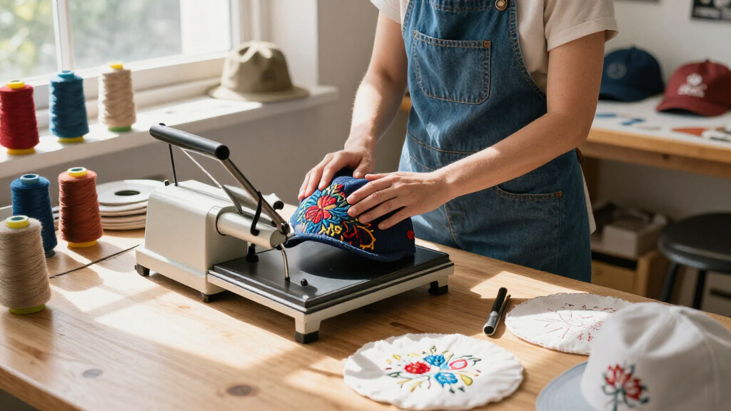 best hat heat press for embroidery business