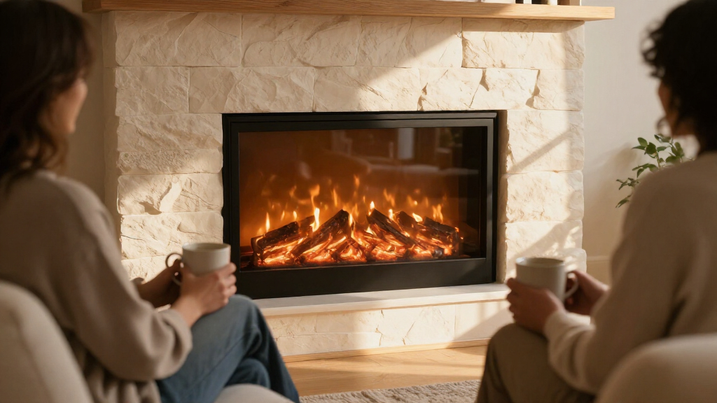 indoor electric fireplaces