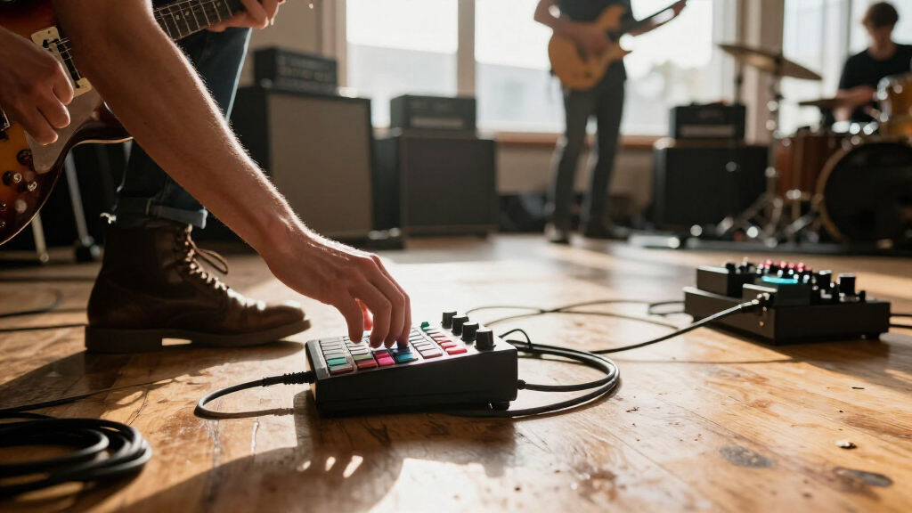 MIDI foot controllers for musicians