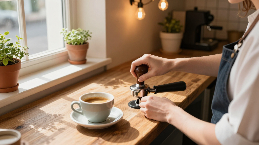 automatic tamper espresso