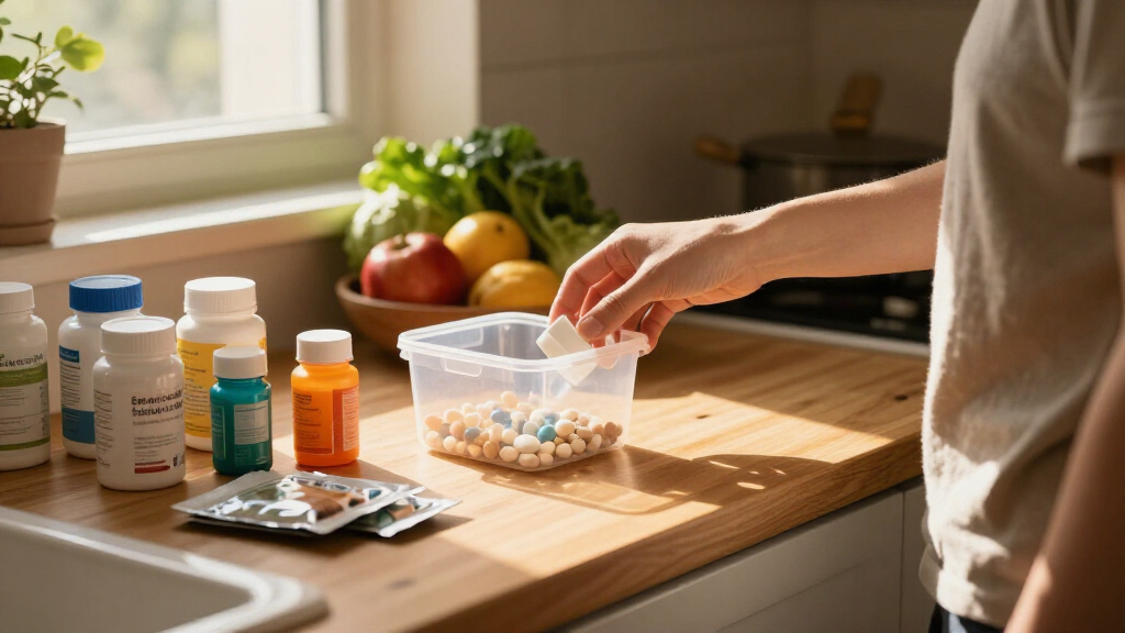 nutritional supplement organizers