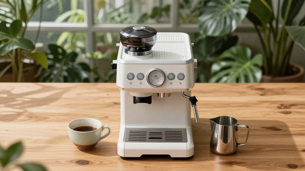 espresso machines with builtin grinder