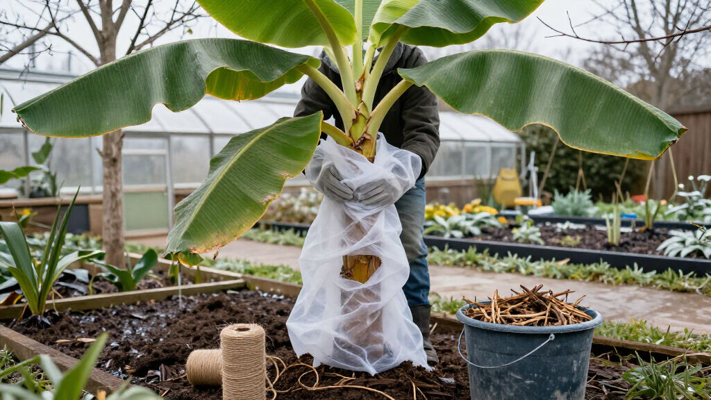 best banana plant winter protection supplies