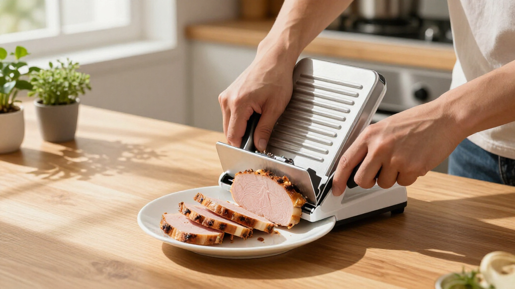 electric meat slicer for beginners