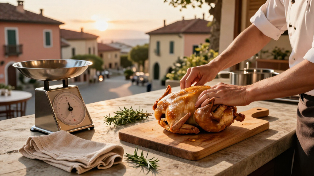 Choose a 3½–4½-pound chicken and dry the skin ahead