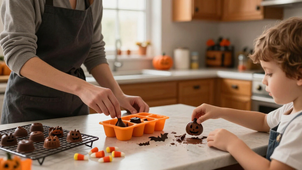 Halloween chocolate molds