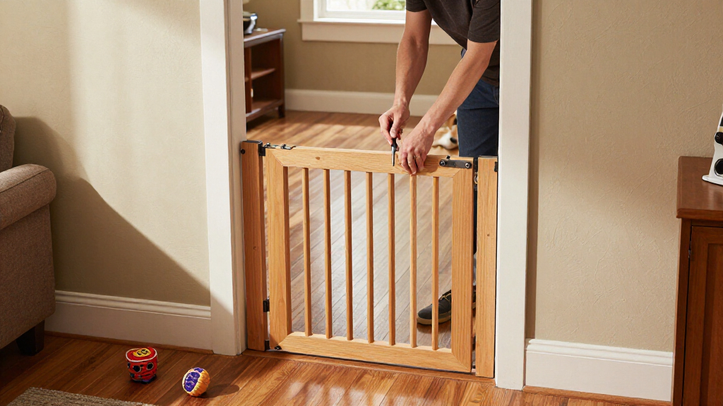 dog gate for wide doorway