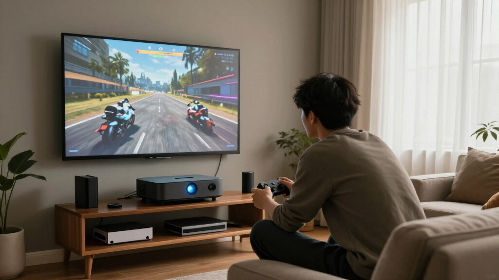 home theater projector with low input lag