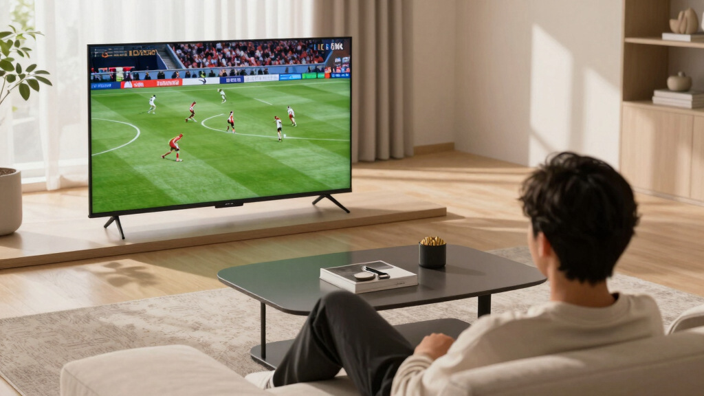 4K smart TVs for sports streaming