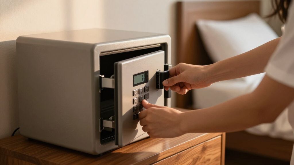 portable travel safe for hotels