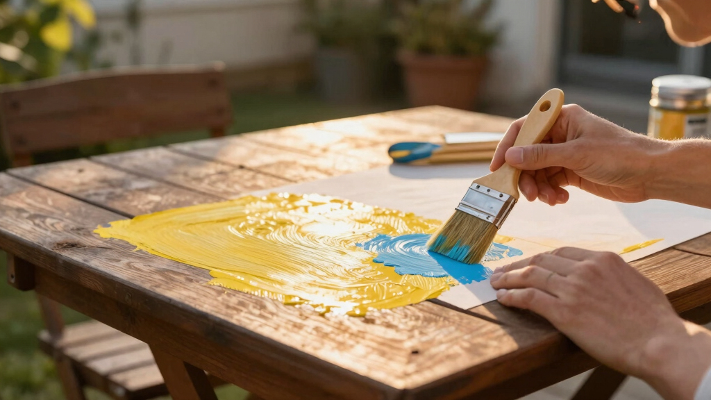 best patio paint and stencils