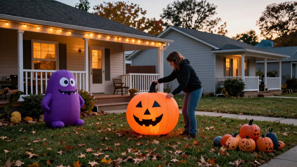 halloween inflatable decorations