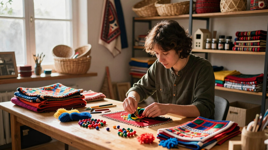 ethnic art and craft supplies