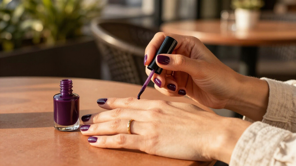 best dark purple nail polishes
