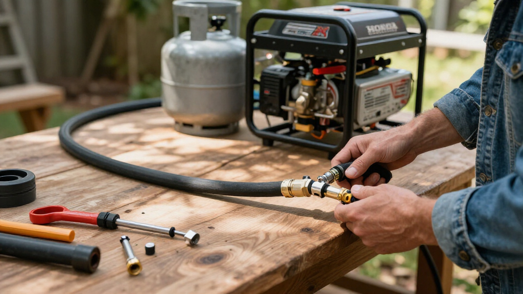 honda propane hose for generator