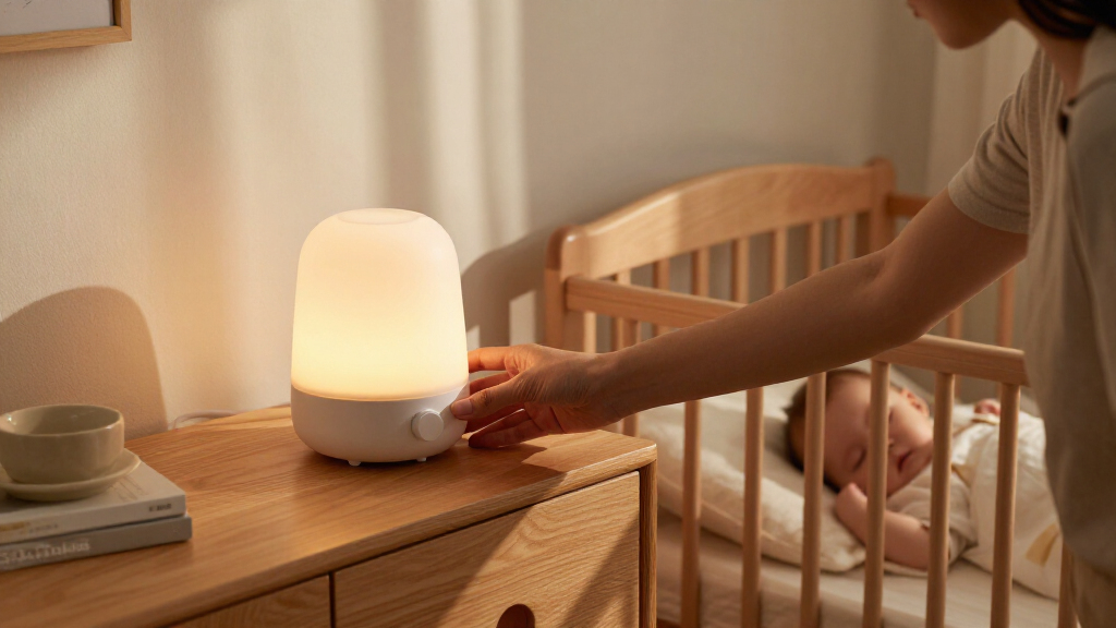 humidifiers for baby rooms with night lights